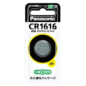 パナソニック コイン形リチウム電池 CR1616P パナソニック コイン形リチウム電池 CR1616P