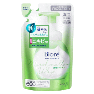 花王 ビオレ マシュマロホイップ アクネケア つめかえ用 130ml 【医薬部外品】のサムネイル