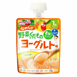 アサヒグループ食品 1歳からのMYジュレドリンク なめらか野菜&くだものヨーグルト味 70g