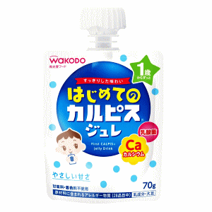 乐天商城 - アサヒグループ食品 はじめての「カルピス」ジュレ 70g
