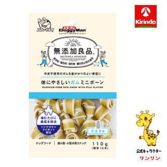 Dog - ドギーマンハヤシ 無添加良品 体にやさしいガム ミニボーン 110g（標準10本）