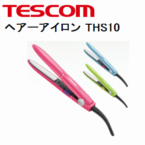 【2/9(日)20時から全品ポイント+5倍】※要エントリーTESCOMテスコム ヘアーアイロン THS10-A ブルー