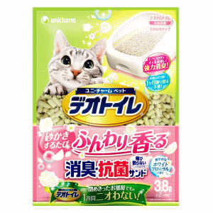 猫ちゃんが砂かきするたびに香りのカプセルがはじけて香りが発生。しっかり消臭し香り長続き。