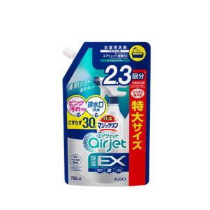 花王 バスマジックリン エアジェット 除菌EX ハーバルクリアの香り 詰替え 760mL×1個 お風呂洗剤 浴室洗剤 浴槽洗剤