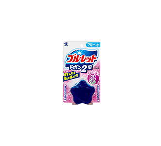 流すたびに汚れを落とします!! ※使用環境、汚れの程度により、効果が異なることがあります。 ※効果を高めるために、ご使用前に便器を掃除してから使われることをおすすめします。 さわやかな香りが広がります。 2倍タイプで長持ちします。標準的な使用で約4～8週間使用できます。 （気温・水温・水量などにより多少変化します。） 製品はタンク内器具をいためず、浄化槽及び浄化槽内のバクテリアや防露タンクにも影響を与えません。 容量はドボン60gタイプの2倍です。