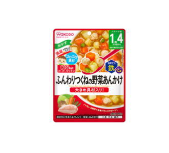 和光堂 BIGサイズのグーグーキッチン ふんわりつくねの野菜あんかけ 100g【軽減税率対象商品】 和光堂 BIGサイズのグーグーキッチン ふんわりつくねの野菜あんかけ 100g【軽減税率対象商品】