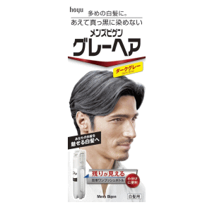 ホーユー メンズビゲン グレーヘア (ダークグレー) 40g+40g