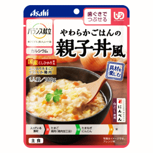 アサヒグループ食品 バランス献立 やわらかごはんの親子丼風 180g