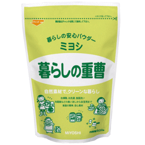 ミヨシ石鹸 暮らしの重曹 600g(3)