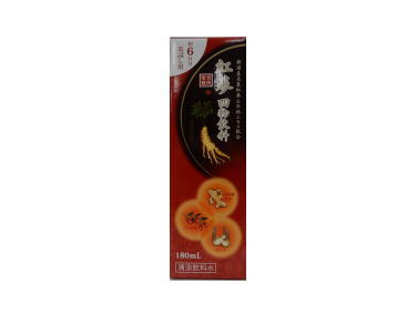 【アウトレット】賞味期限2025年10月 お試しサイズ スノーデン 紅参 四物飲料 180mL×1本【 軽減税率対象商品】高麗人参 6年根 高品質