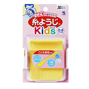 楽天キリン堂通販SHOP小林製薬 糸ようじKids 2～6才児用 30本入