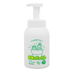 ミヨシ石鹸 家族のせっけん 泡のボディソープ 600ml