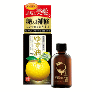 ウテナ ゆず油 無添加ヘアオイル 60ml