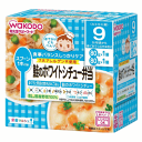 和光堂 栄養マルシェ 鮭のホワイトシチュー弁当(まぐろと野菜の炊き込みごはん/鮭のホワイトシチュー) 80g×2パック※軽減税率対象