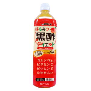 タマノイ食品 はちみつ黒酢ダイエット 900mL ペットボトル【軽減税率対象商品】