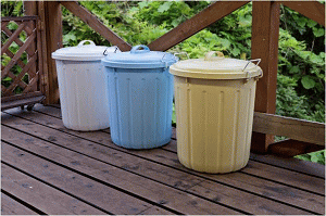 アイリスオーヤマ(株) ソフトペール 45LPE-45L ホワイト1個 やわらかくて衝撃に強い ゴミ箱 おしゃれ [2]
