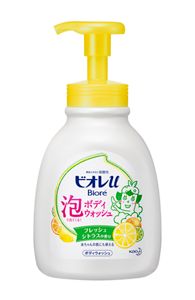 Soaps, Body Washes - 花王 ビオレu 泡で出てくるボディウォッシュ フレッシュシトラスの香り 600ml