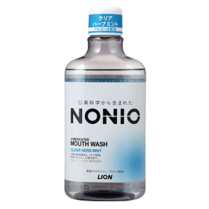 ライオン ノニオ マウスウォッシュ クリアハーブミント 600ml
