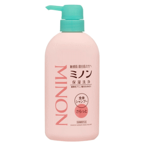 【医薬部外品】第一三共ヘルスケア ミノン 全身シャンプー さらっとタイプ 450ml