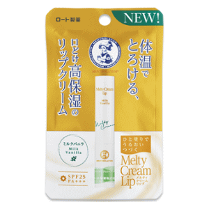 ロート製薬 メンソレータム メルティクリームリップ ミルクバニラ 2.4g