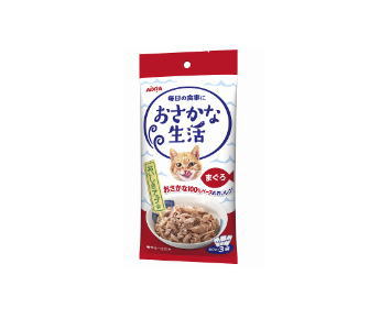 アイシア おさかな生活 まぐろ 180g 60g 3袋 