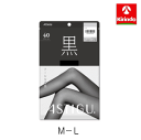 アツギ ASTIGU 【黒】クールな漆黒 40デニールタイツ M〜Lサイズ ディープブラック