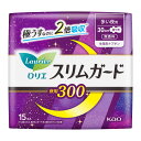 花王 ロリエ スリムガード 多い夜用300 羽つき 15コ入 【医薬部外品】