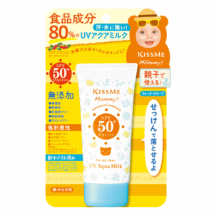 マミー 日焼け止め 伊勢半 マミー UVアクアミルク SPF50+／PA++++ 50g