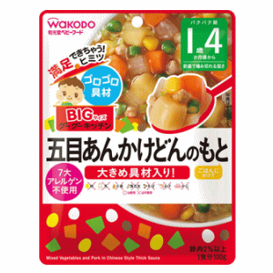 ★全品ポイント+10倍※要エントリー'アサヒグループ食品ビッグサイズのグーグーキッチン 五目あんかけどんのもと 1歳4か月頃から 100g