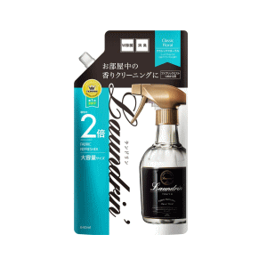 お気に入りだけど洗えないものも、パフュームの香りで包みこむファブリックミスト。タバコや食べ物などのイヤなにおいや、菌の繁殖を防ぎます。