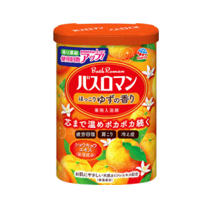 アース製薬 バスロマン ほっこりゆずの香り 600g 【医薬部外品】(3.0)