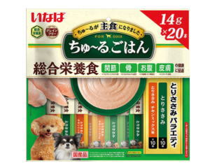 狗粮 - いなばペットフード いなば ちゅ～るごはん とりささみバラエティ 14g×20本入