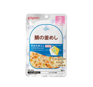 ピジョン 管理栄養士のこだわりレシピ 鯛の釜めし 80g 9ヶ月頃~【軽減税率対象商品】