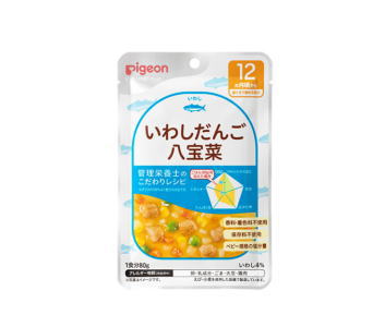 ピジョン 管理栄養士のこだわりレシピ いわしだんご八宝菜 80g 12ヶ月頃~【軽減税率対象商品】 ピジョン 管理栄養士のこだわりレシピ いわしだんご八宝菜 80g 12ヶ月頃~【軽減税率対象商品】