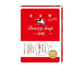 우유 비누 카우브랜드 빨간 상자 조금 큰 125g × 2 개