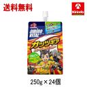 送料無料 24個セット 味の素 アミノバイタル ゼリードリンク ガッツギア りんご味 250g×24個【軽減税率対象商品】