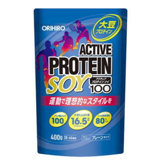 オリヒロ アクティブプロテインソイ100 400g【軽減税率対象商品】 1