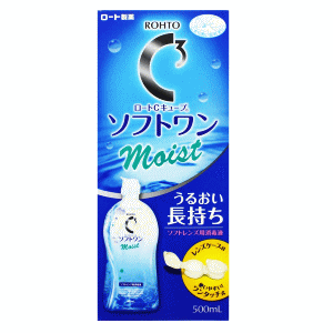 ロート製薬 ロート Cキューブ ソフトワンモイストa 500ml×1本 【医薬部外品】