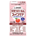 キユーピー ジャネフ 栄養サポート食品 ファインケア すっきりテイスト ピーチ味 125ml 【栄養機能食品】※軽減税率対象
