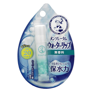 ★8/25は当店全品P+10倍※要エントリー ロート製薬 メンソレータム ウォーターリップ 無香料 4.5g※パッケージリニューアルに伴い画像と異なる場合がございます。