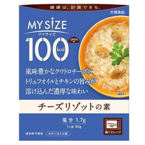 おいしく続けられるカロリーコントロール。 簡単カロリー計算！「マンナンごはん」と合わせて250kcal。 フタをあけ、箱ごとレンジで調理。 風味豊かなクワトロチーズにトリュフオイルとチキンの旨みが溶け込んだ濃厚な味わい。●メーカー：大塚食品　〒540-0021　大阪府大阪市中央区大手通3-2-27　大塚食品株式会社　お客様相談室：088-697-0627●区分：食品●原産国：日本●広告文責：(株)キリン堂　078-413-1055