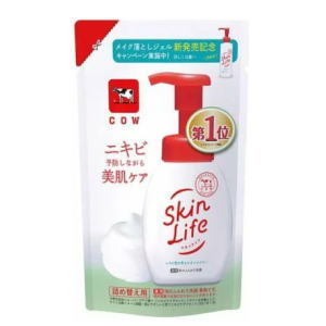 牛乳石鹸共進社 スキンライフ 薬用 泡のふんわり洗顔 詰替用 140ml【医薬部外品】
