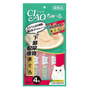 Rakuten - いなば チャオ ちゅ～る 下部尿路配慮 まぐろ 14g×4本入