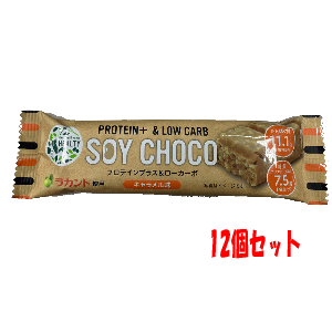 【12個セット 】ヘルティソイチョコ キャラメル味 30g ×12個 HEALTY SOY CHOCO