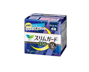 花王 ロリエ スリムガード 特に多い夜用350 羽つき 13