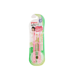 ピジョン 乳歯ブラシ レッスン段階4(ピンク)2本入り ピジョン 乳歯ブラシ レッスン段階4(ピンク)2本入り