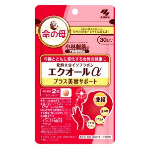 年齢とともに変化する女性の健康に。着色料・香料・保存料すべて無添加。●メーカー：小林製薬　〒541-0045　大阪府大阪市中央区道修町4丁目4番10号 KDX 小林道修町ビル　06-6231-1144●区分：健康食品●原産国：日本●広告文責：(株)キリン堂　078-413-3314