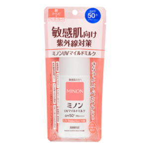 第一三共ヘススケア ミノン UVマイルドミルク 80mL×1個【医薬部外品】 乾燥肌用 日焼け止め UVケア 紫外線対策