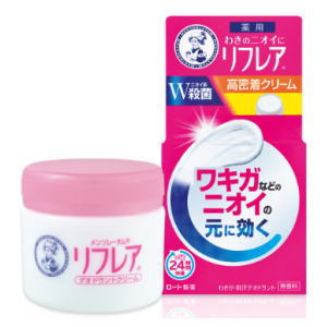 ロート製薬 メンソレータム リフレア デオドラントクリーム (55g)×1個 クリームだからしっかり制汗 消臭のサムネイル