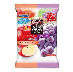 蒟蒻粉配合で食感も楽しめる美味しいゼリーです。群馬県産蒟蒻粉使用ので、安心の国内製造。